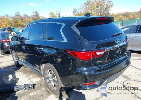 2020 Infiniti Qx60 Pure Awd from USA, damaged, VIN 5N1DL0MM0LC506562
